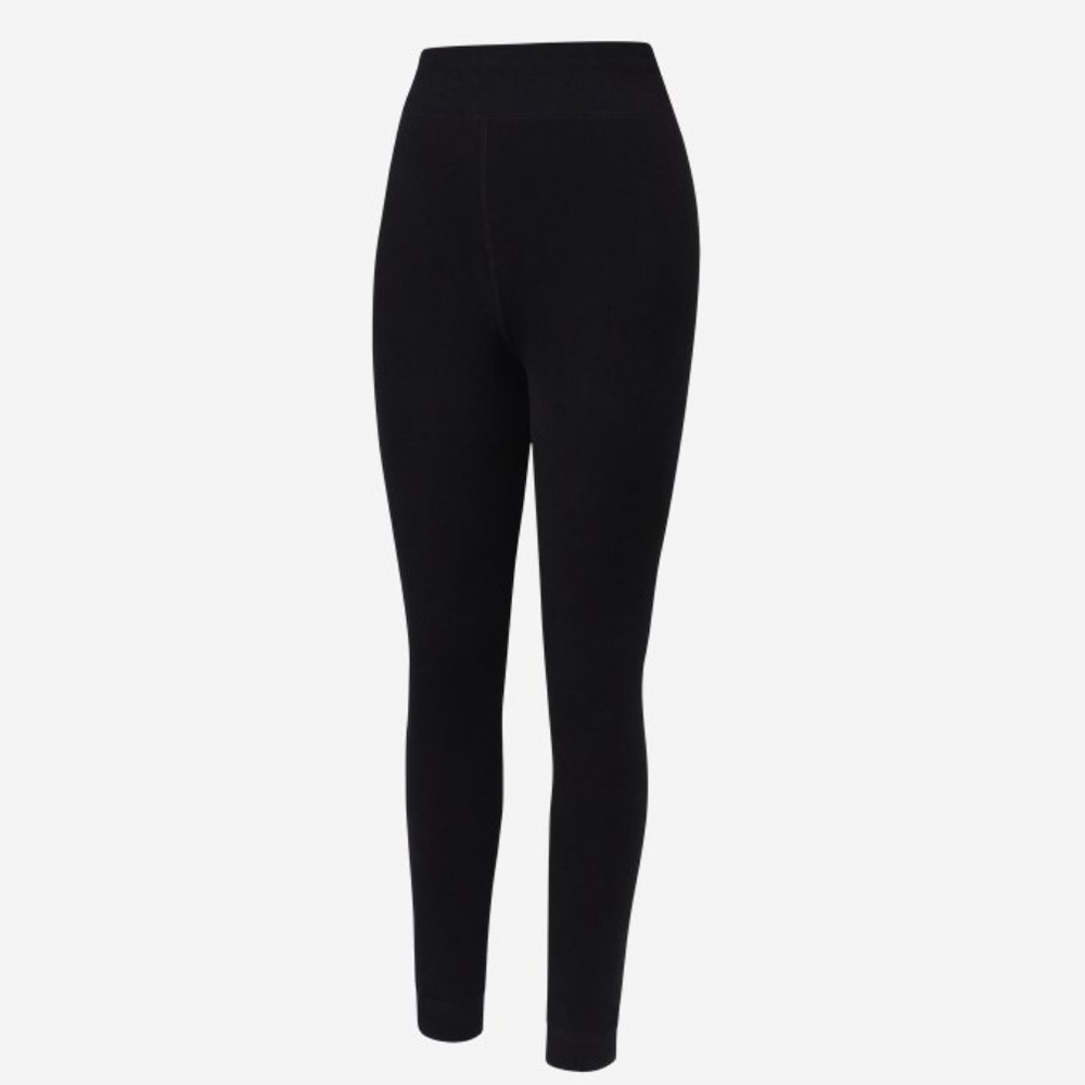 Eddie Bauer NWT Women’s Black Velvet Leggings. Large